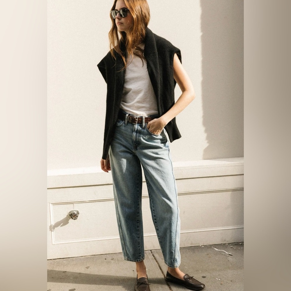 Apiece Apart Mari Barrel Jean